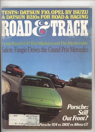 Road track july - road,