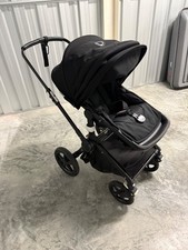 Bugaboo Fox with Carry Cot Travel System - Black - Excellent Condition 