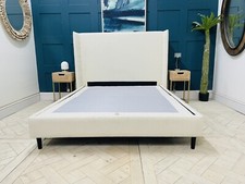 Doddington Upholstered Bed Frame, King Size, Corto Ivory Bouclé  Rrp£1750 R23