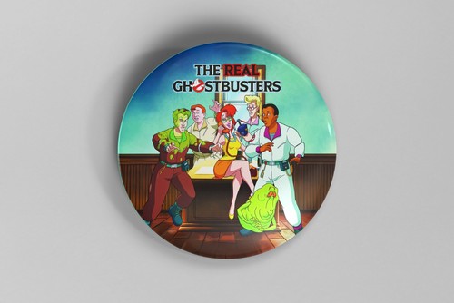 The real ghostbusters - button,