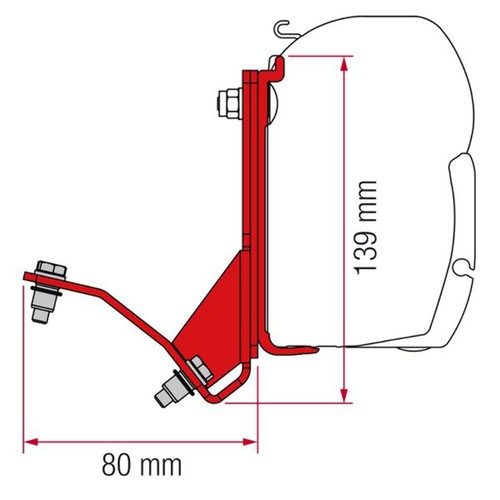Fiamma kit for - ducato, h2