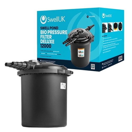 Swell pressurised pond filter - pressurised,