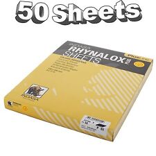 Indasa Rhynalox Plusline Production Paper P80 grit Sand Paper Sheets Pack 50