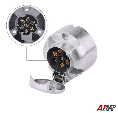 Pin 12v round plug trailer - round,