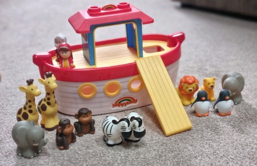 Elc happyland toy ark boat - happyland,