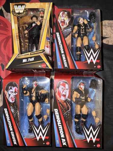 Wwe mattel elite demolition - mattel,