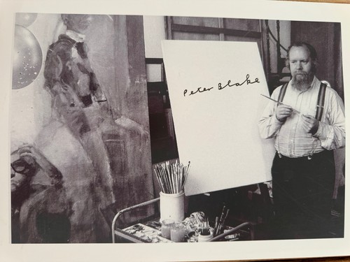 Sir peter blake signed photo - sir,