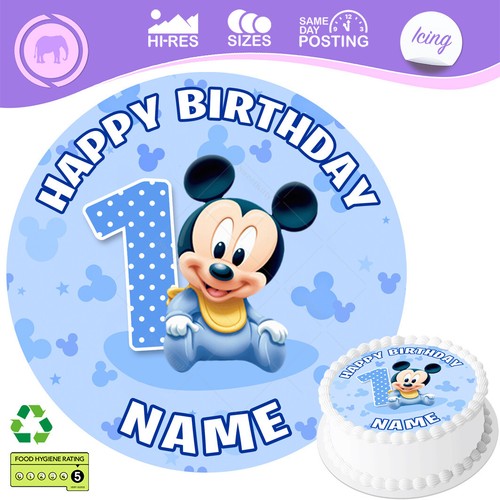 Mickey mouse cake topper - topper, 1st