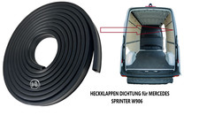Tailgates gasket for Mercedes SPRINTER 906 year 2006/2019 2006-2019 9066976198