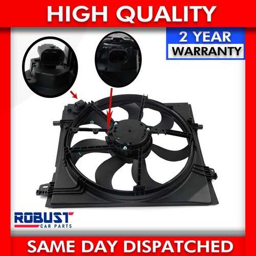 Engine cooling radiator fan - cooling,