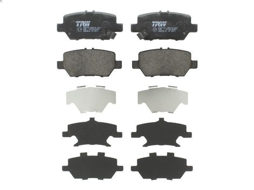 Brake pad set - brake, trw