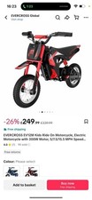 EVERCROSS EV12M Kids Ride-On Electric Motorcycle – BRAND NEW (Unwanted Gift)