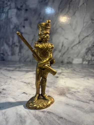 Vintage solid brass