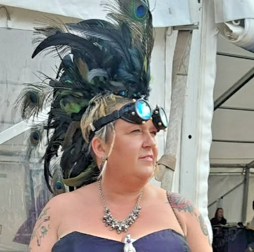 Steampunk hat headdress - steampunk,