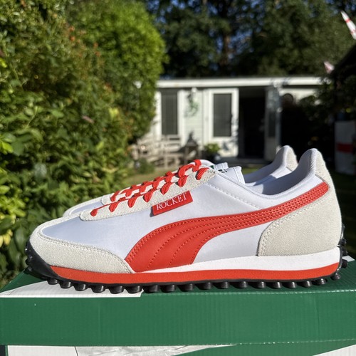 Rare puma rocket white red - rocket,