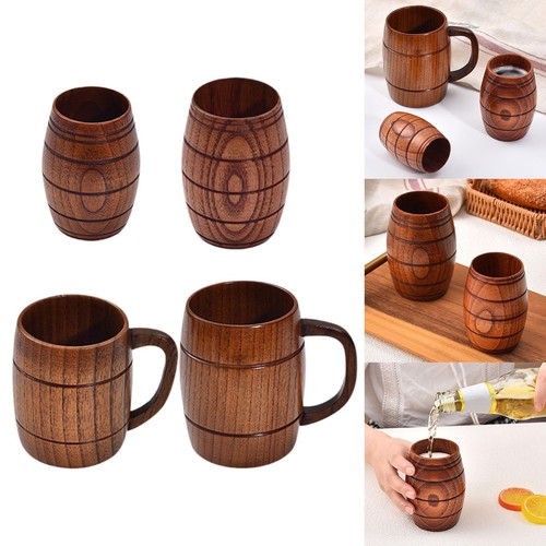 Wooden beer mug sturdy - mug,