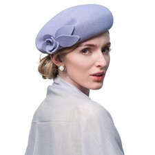 Wool Felt Fascinator Hats Tea