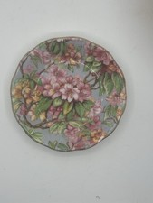 Vintage Grafton Bone China Floral Pin Dish – Made in England – 10cm