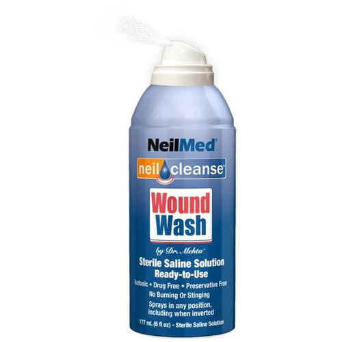 Cleanse sterile saline wound - saline,
