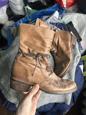 Vintage Wolky Faded Leather