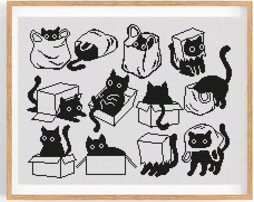 Counted cross stitch kit - stitch, 14
