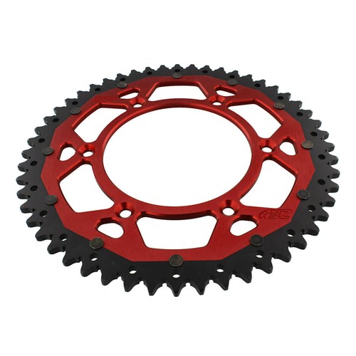 Dual crown teeth 520 - 520, red