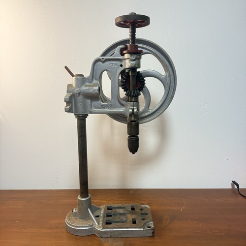 Bench drill press antique - bench, by