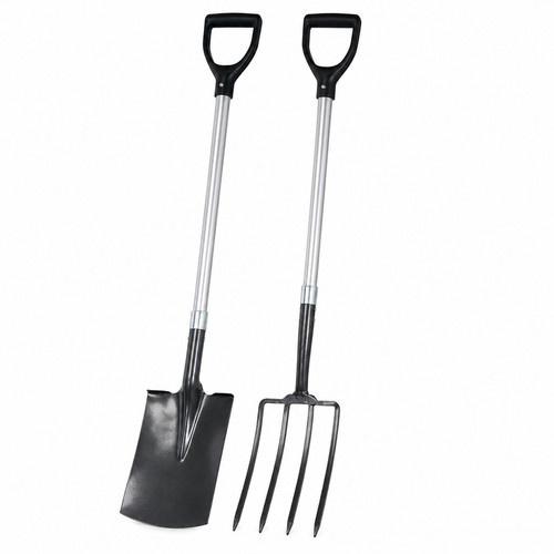 Fibreglass garden spade fork - fibreglass,
