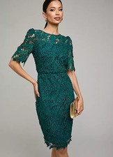 Kaleidoscope Teal Lace Shift