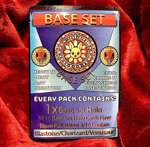 Base set pack 1st ever - 🔥,