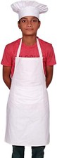 Kids Children Apron & Hat Set