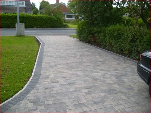 Block paving contemporary 2 - paving:,