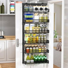 Over Door Cabinet Storage Organiser Kitchen Bathroom Hanging Storage Rack