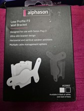 4 x Sonos  play 3 Alphason Low