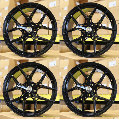 19x8 bbs style gloss black - bbs,