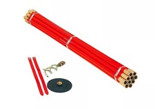 Rothenberger Polypropylene Plumbing Drain Rods Set, Plunger & Worm Screw 130080