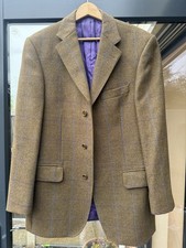 Tweed Jacket Made In England Magee 40R