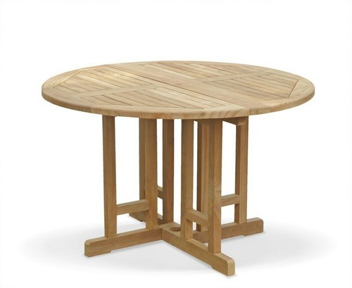 Teak outdoor folding table - outdoor,