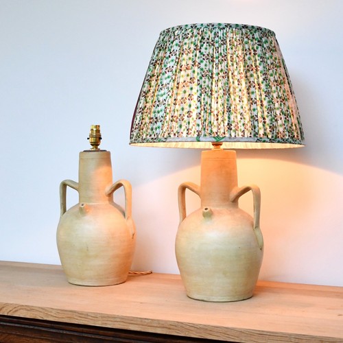 Pair vintage pottery - pair, of