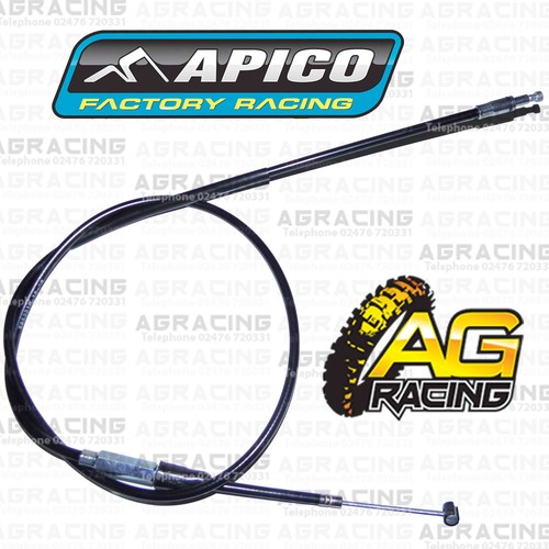Apico black clutch cable - apico,
