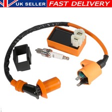 Racing Ignition Coil Spark Plug CDI Box Set For GY6/50cc/125cc/150cc Scooter ATV