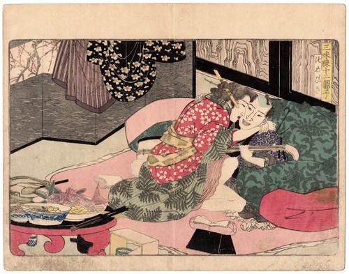 Shamisen playing with - shamisen:,