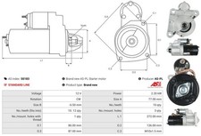 Fits AUTOSTARTER S0183 Starter
