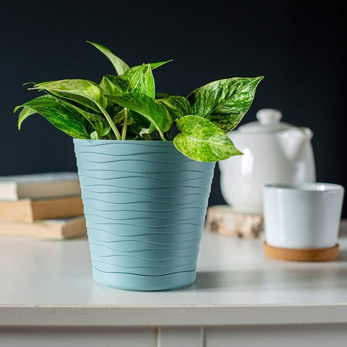 Plant pot flowerpot wave - pot,