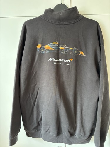 Mclaren zip grey - f1, jumper