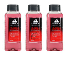 3 x ADIDAS SHOWER GEL MUSCLE