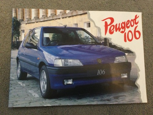 Peugeot 106 brochure - 106,