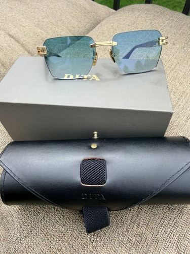 Dita dts147 gold - gold, rimless
