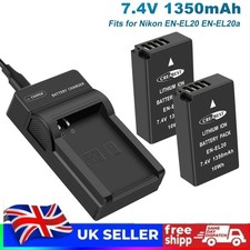 2Pcs Battery For Nikon Coolpix