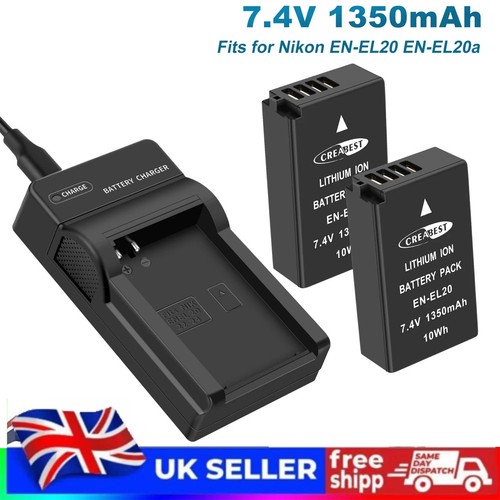 El20 battery for nikon - 2x,